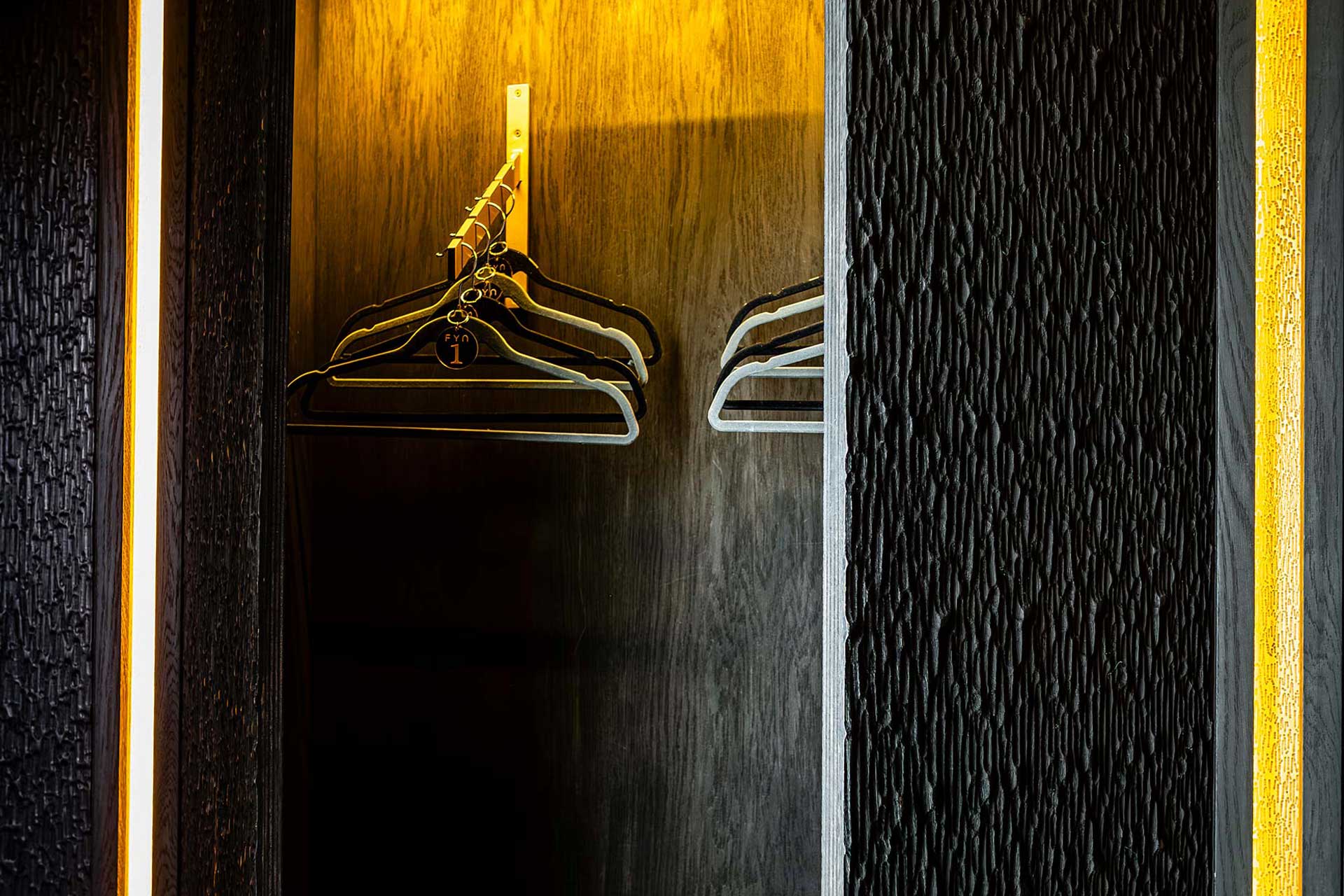 Fyn Restaurant interior design and cupboard carpentry