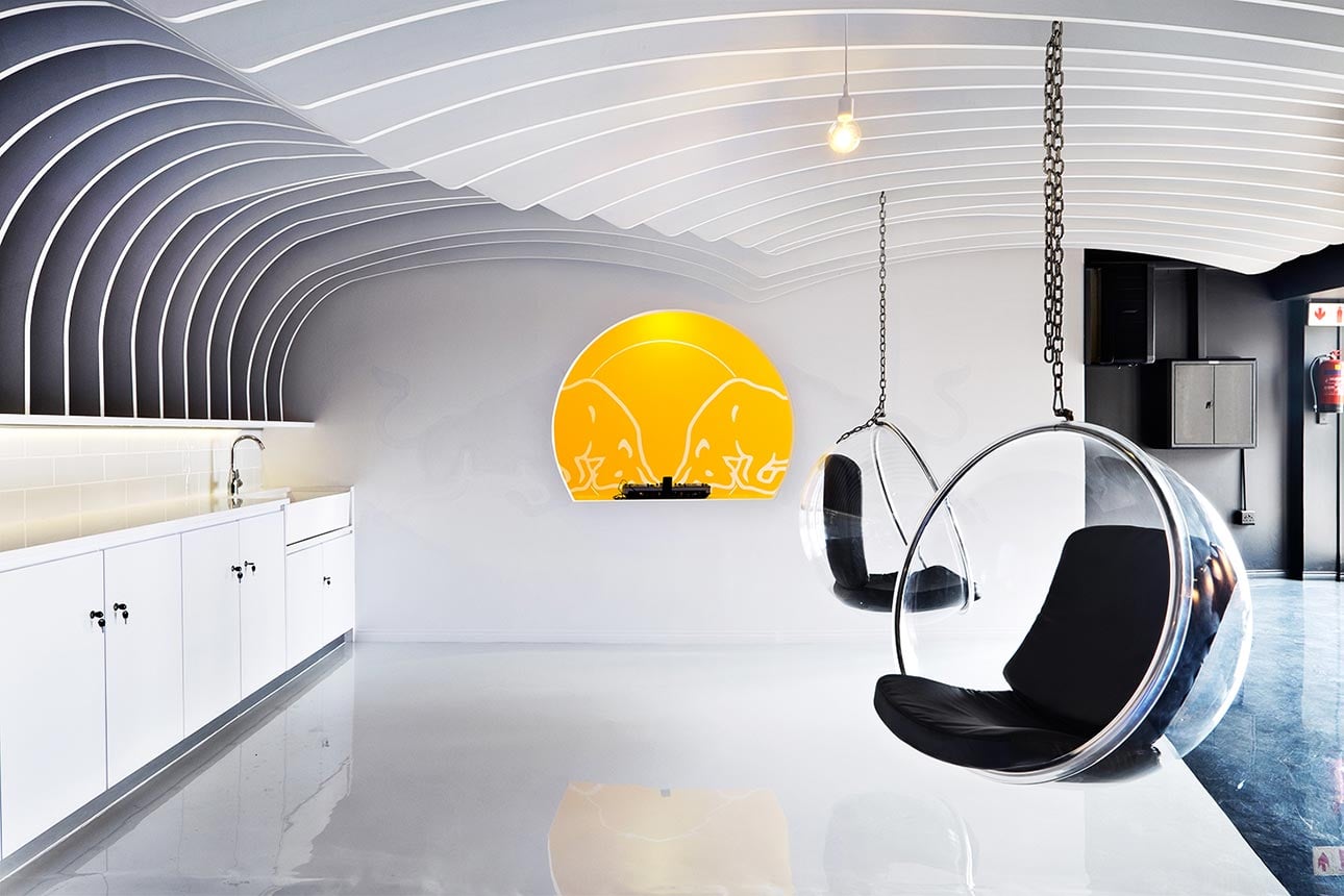 Red Bull Office Design Project | FMCG Sector | Trend Group