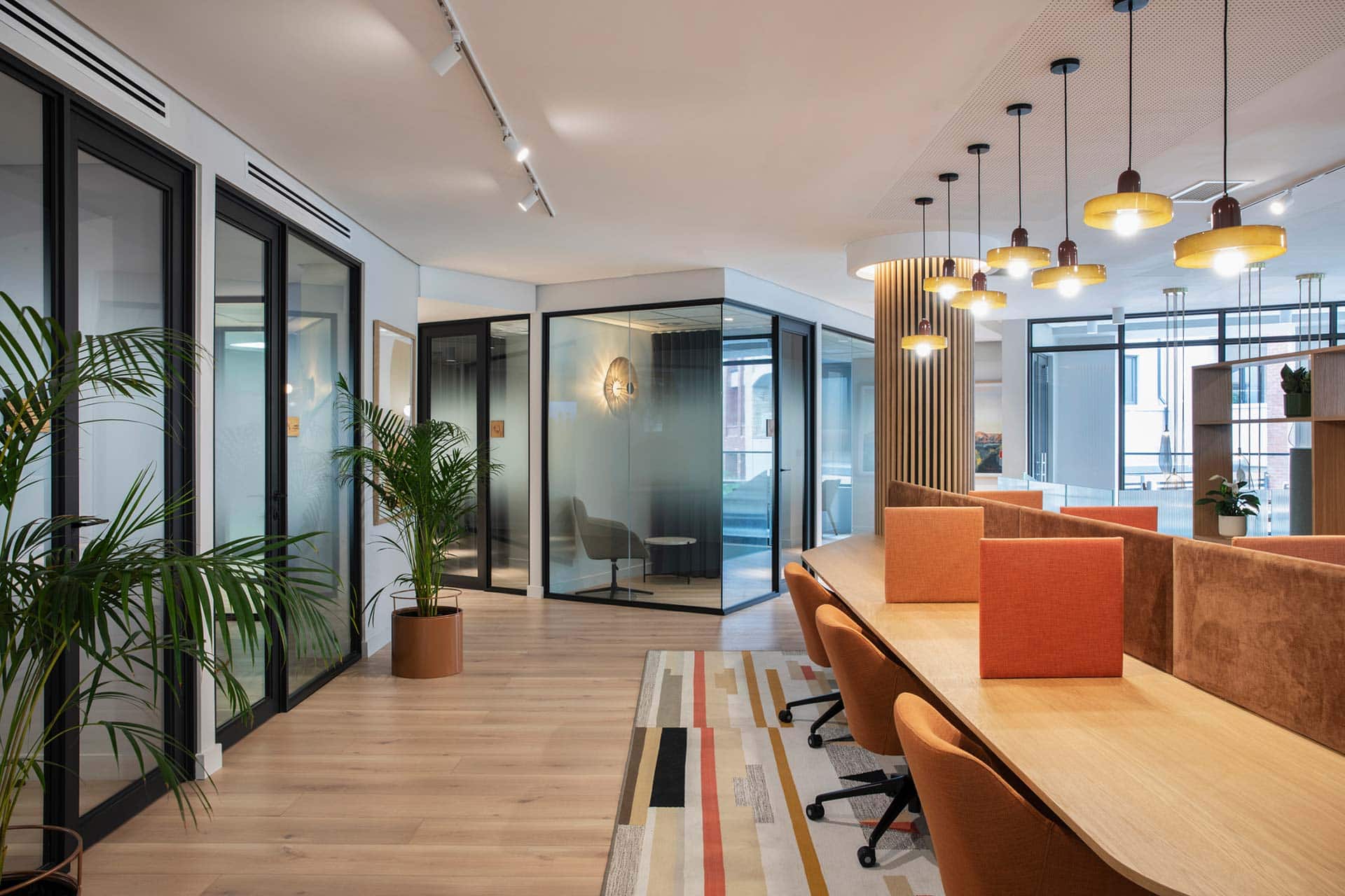 Modern corporate interior fit-out by Trend Group