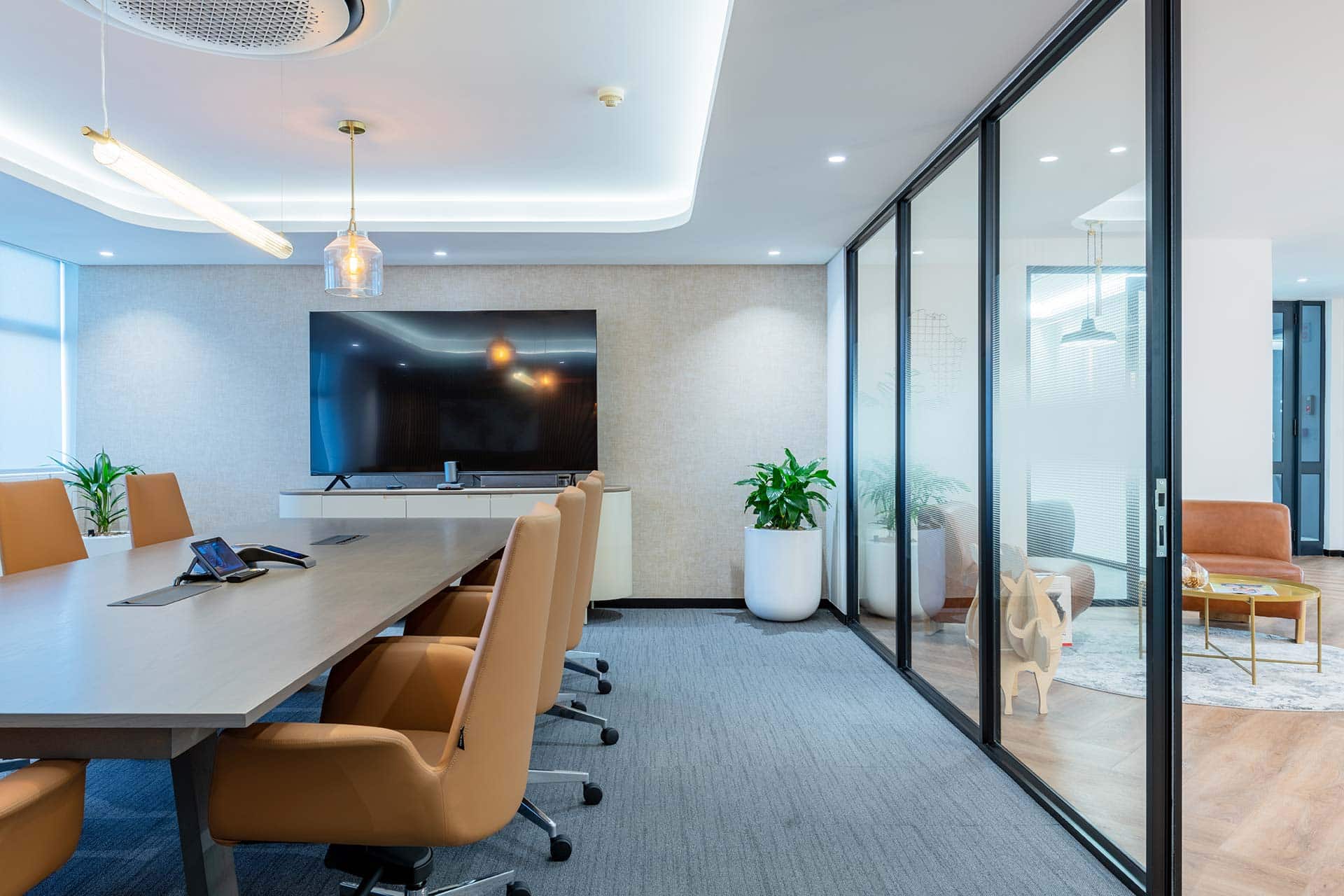 Boardroom interior design for corporate office