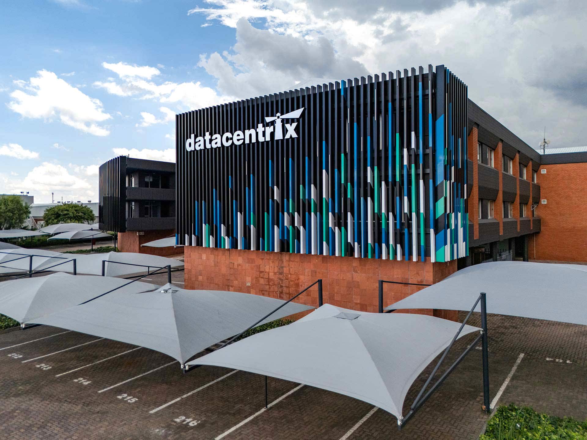 Datacentrix upgraded building exterior makes an impression