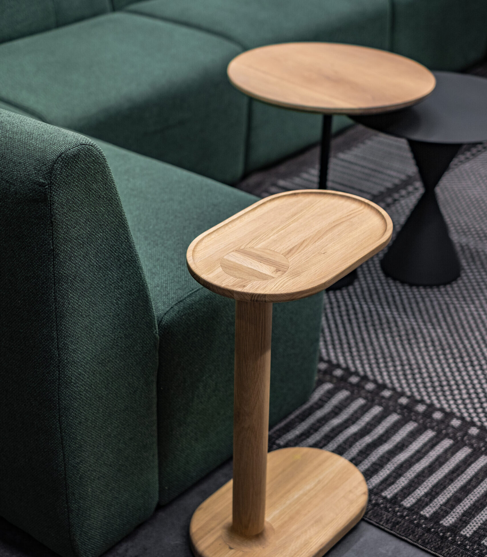 Modern office furniture design with crafted detail for this private client