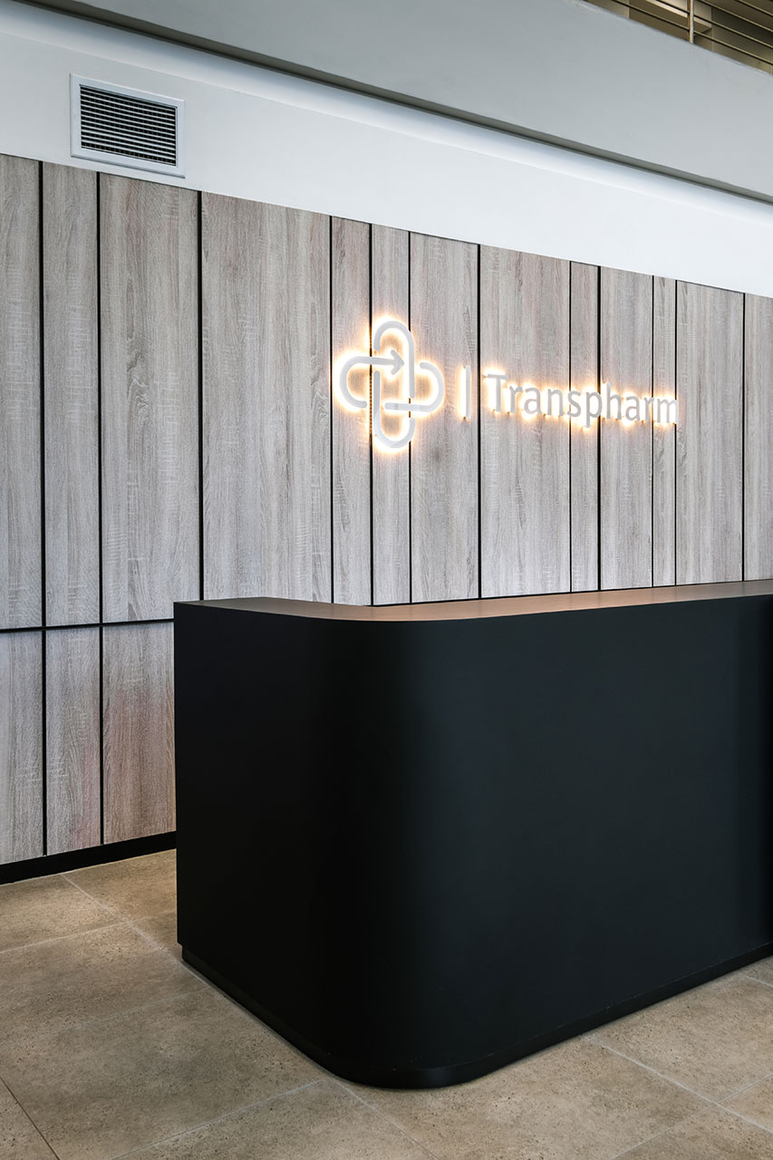 New interior design office south africa for transpharm