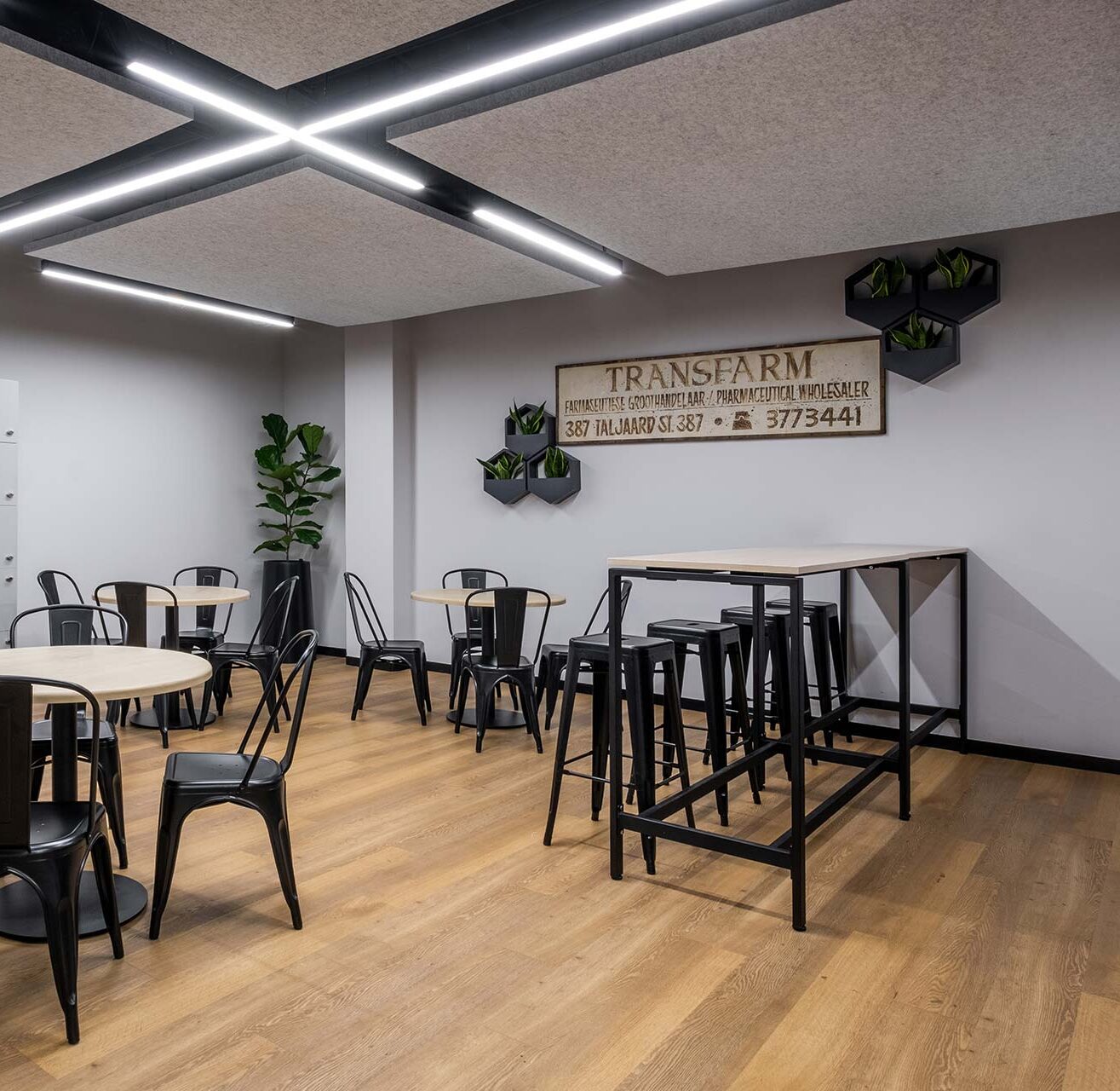 Historic detail for transpharm office redesign