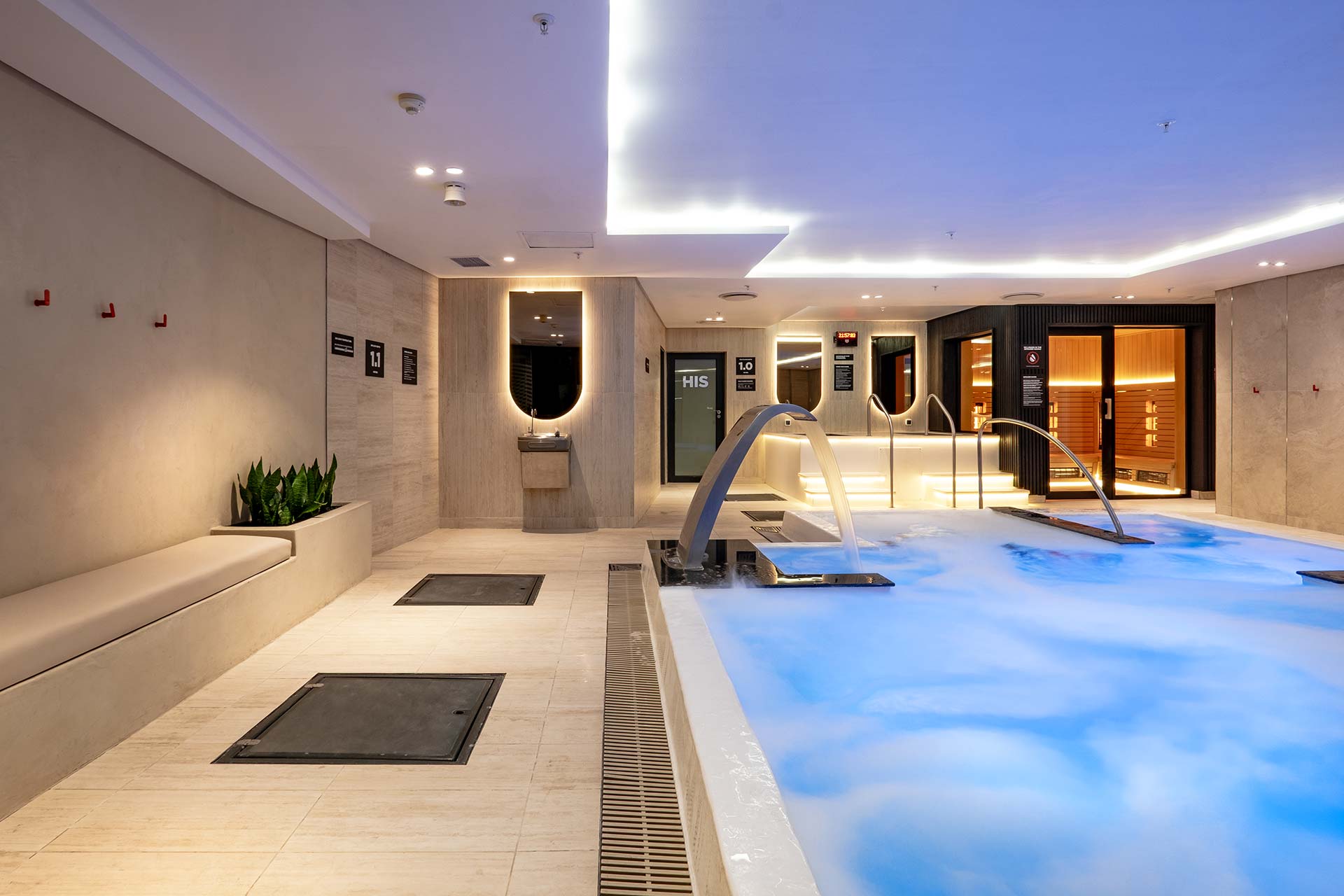 Wellness amenities have been upgraded